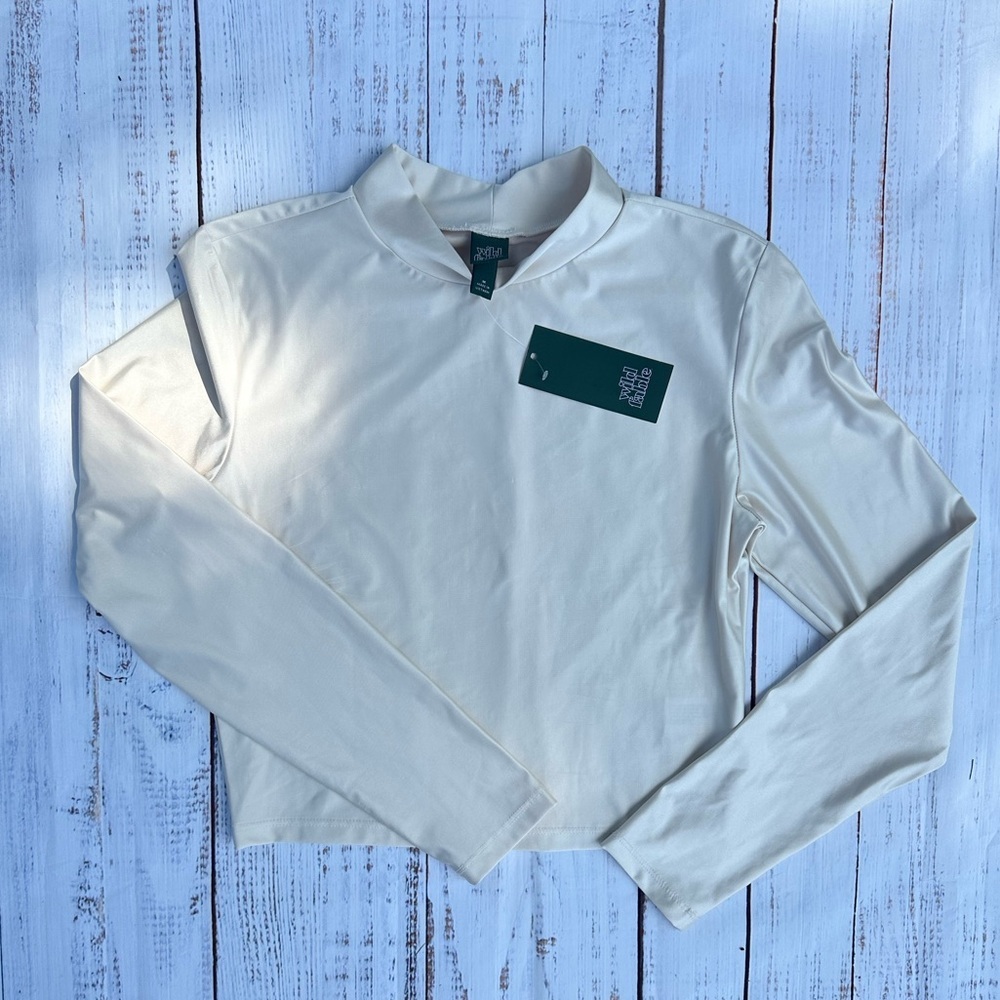 Women’s Silk Turtleneck Top - Picture 1 of 3